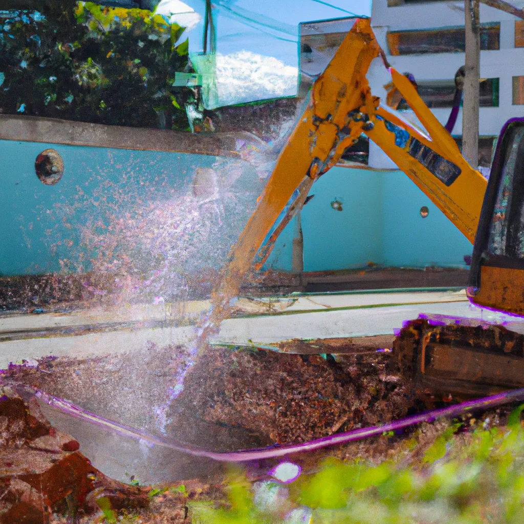 Imagem Aerando o Solo para Melhorar a Drenagem