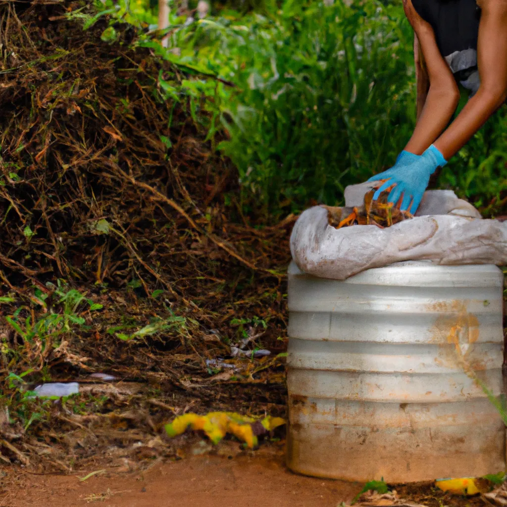 Imagem Ajudando a preservar recursos naturais atraves da Compostagem