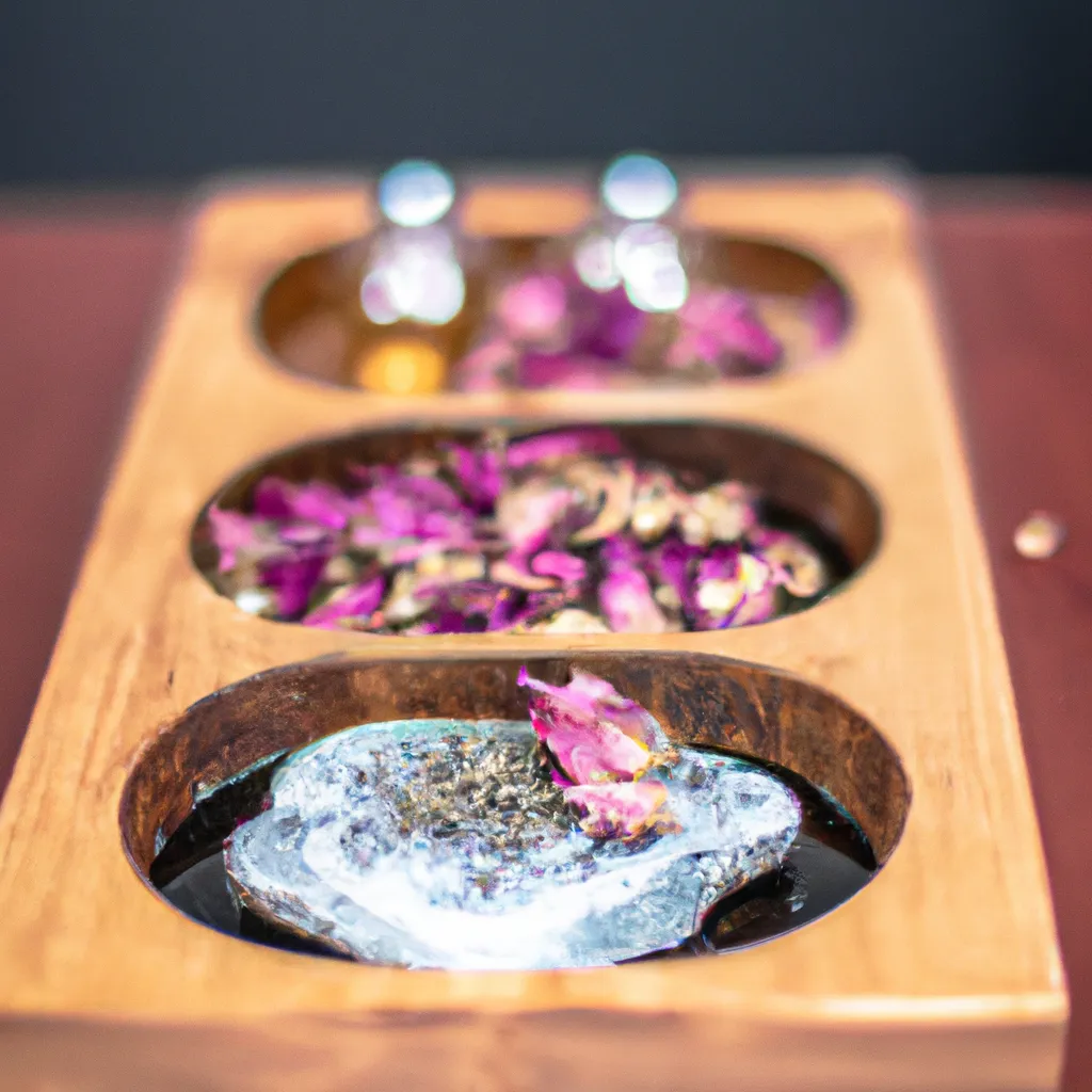 Imagem Aromaterapia com flores aromaticas