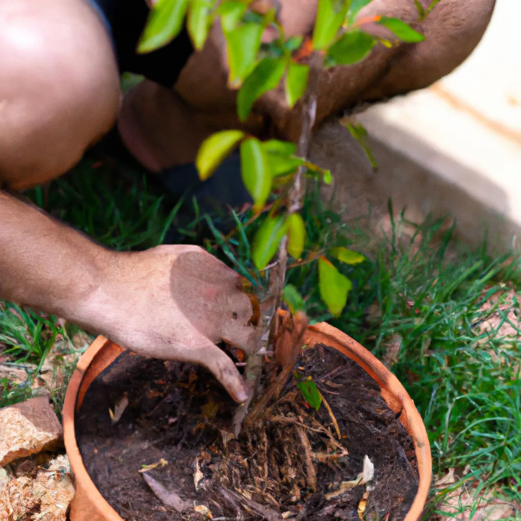 Imagem Aspectos praticos da jardinagem com arvores
