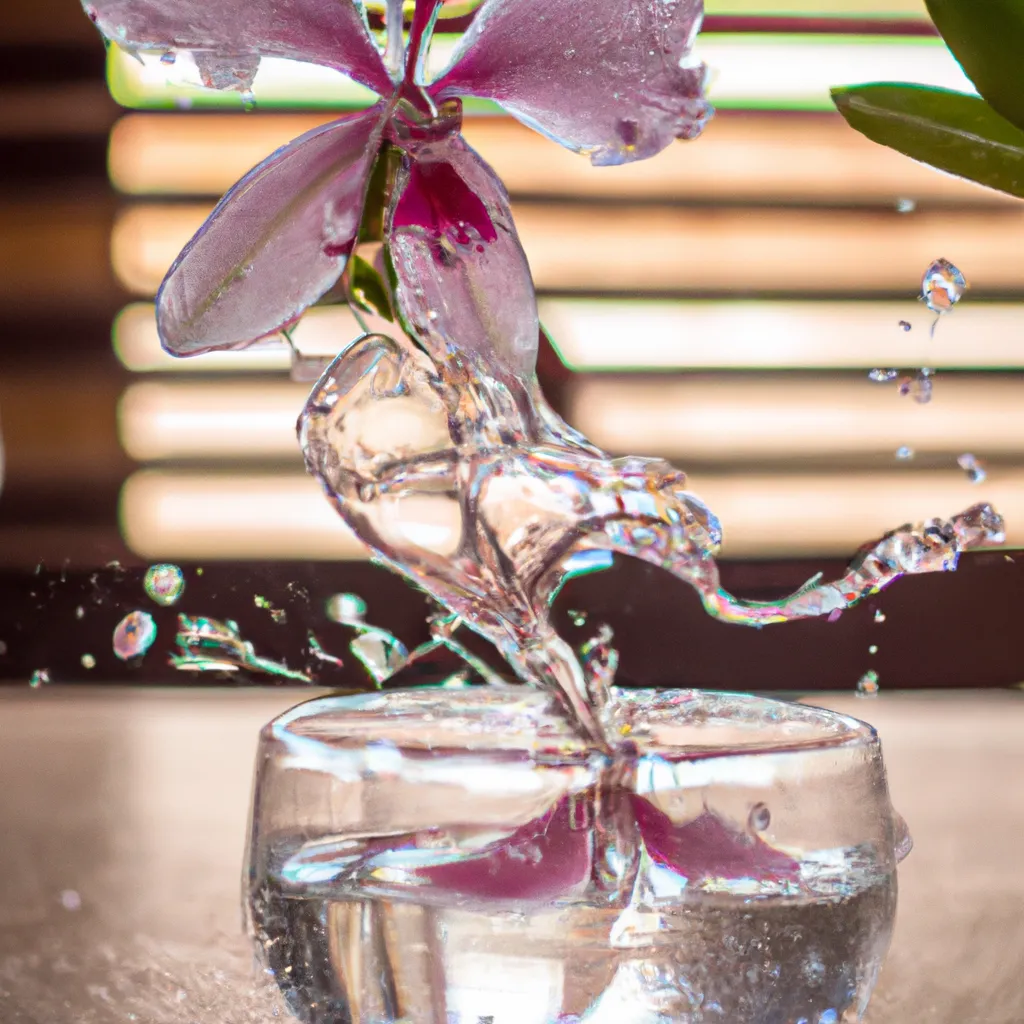 Imagem Como economizar agua usando orquideas Imagem Como economizar agua usando orquideas