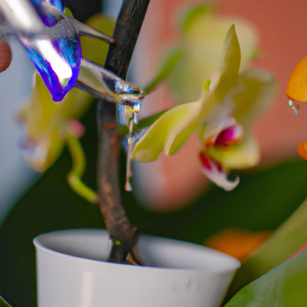 Imagem Como evitar o excesso de agua em suas Orquideas