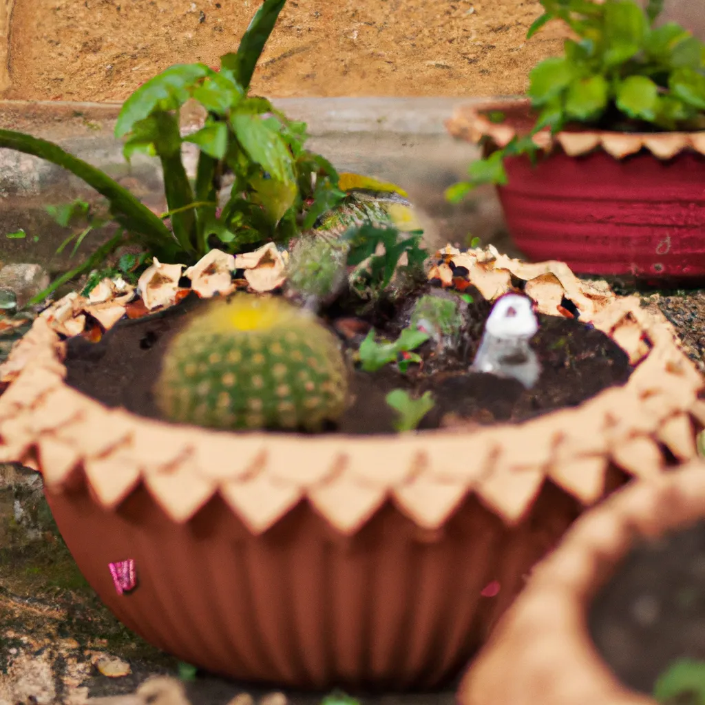 Imagem Criando um jardim com tematica de cactus em seu quintal