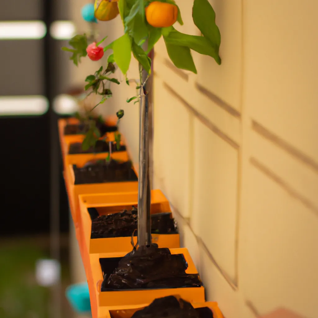 Imagem Criando um jardim vertical com frutas