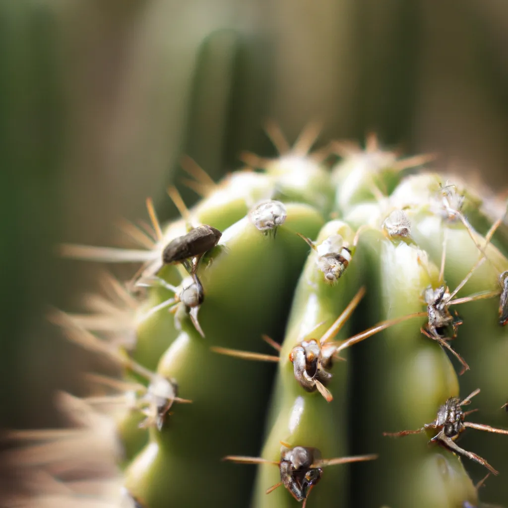 Imagem Curiosidades sobre as relacoes entre os insetos e os Cactus