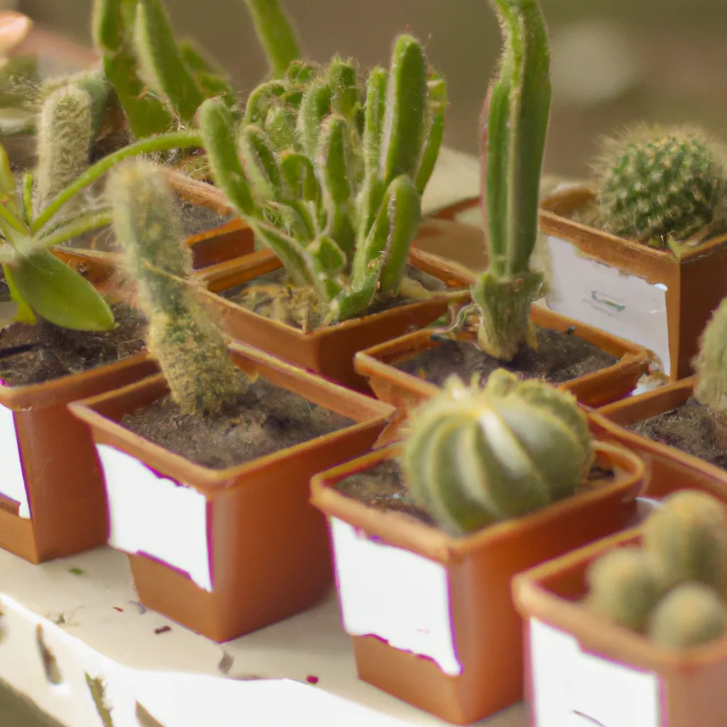 Imagem Hortas de Cactus como ter sucesso com seu pequeno jardim de cactos
