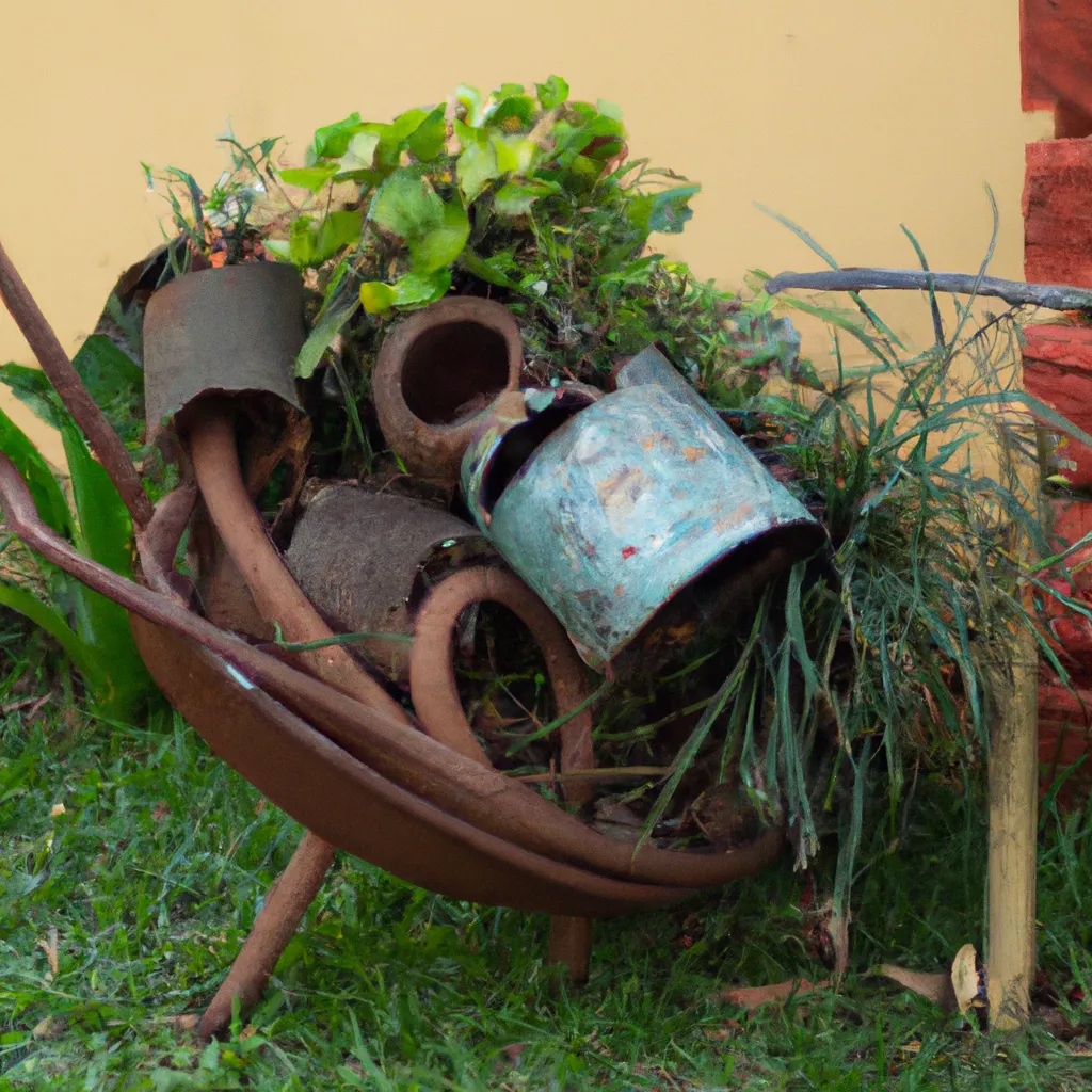 Imagem Importancia do uso de materiais reciclados no jardim Imagem Importancia do uso de materiais reciclados no jardim