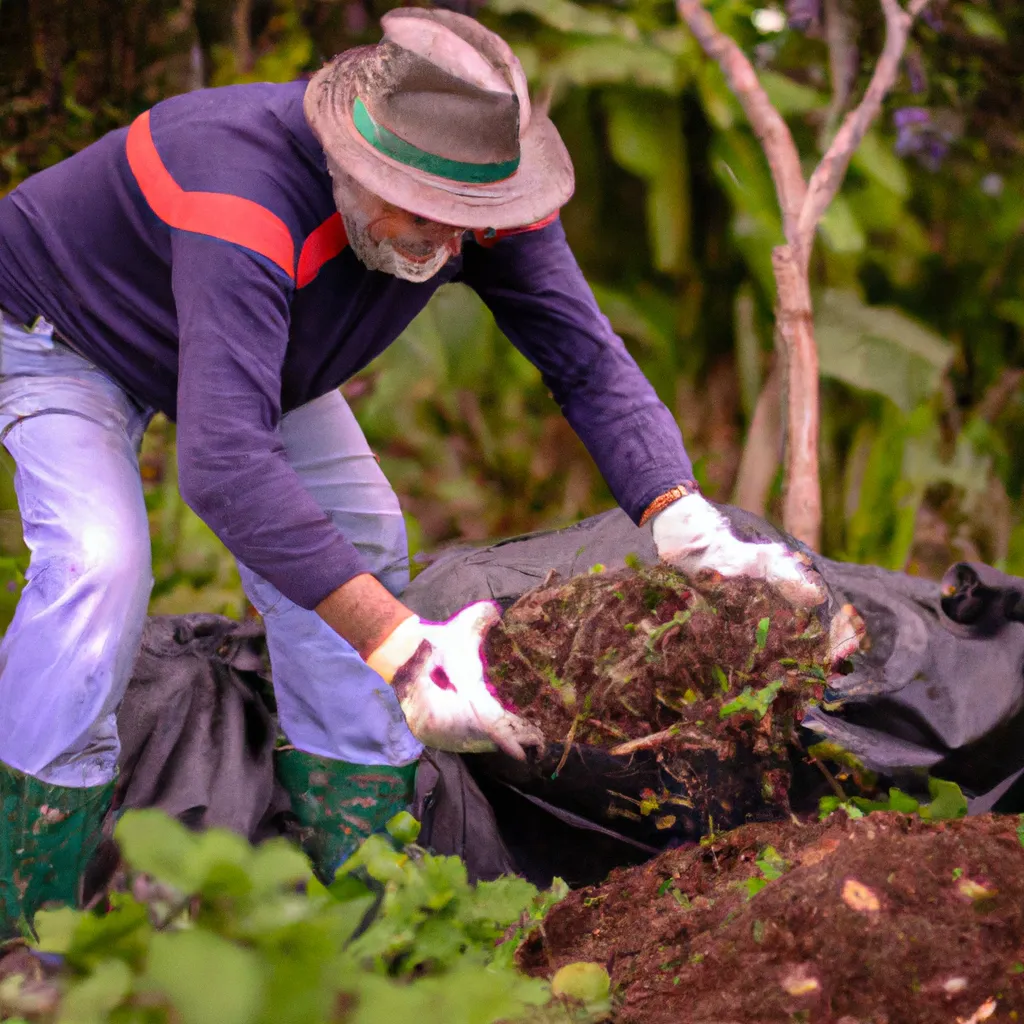 Imagem Os beneficios para o jardim e o jardineiro da compostagem