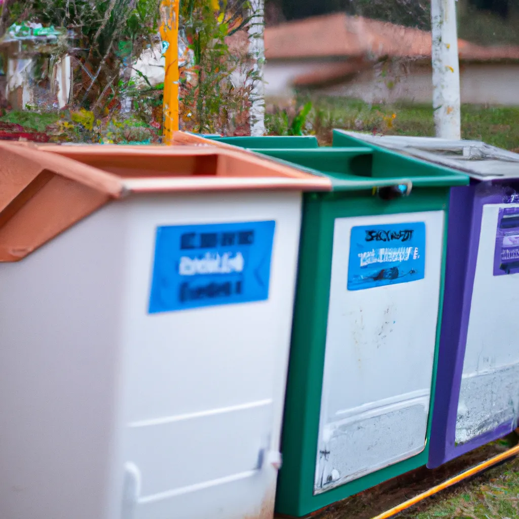 Imagem Os diferentes tipos de conteineres para Compostagem