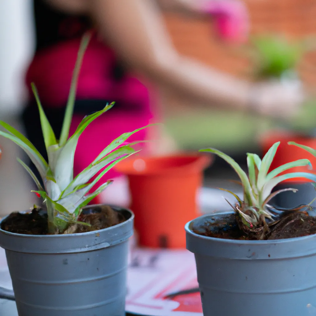Imagem Plantando e cuidando de bromelias nas casas