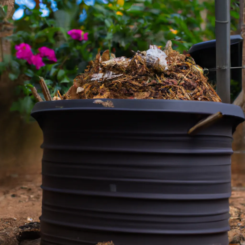 Imagem Usando Compostagem para produzir um solo mais fertil