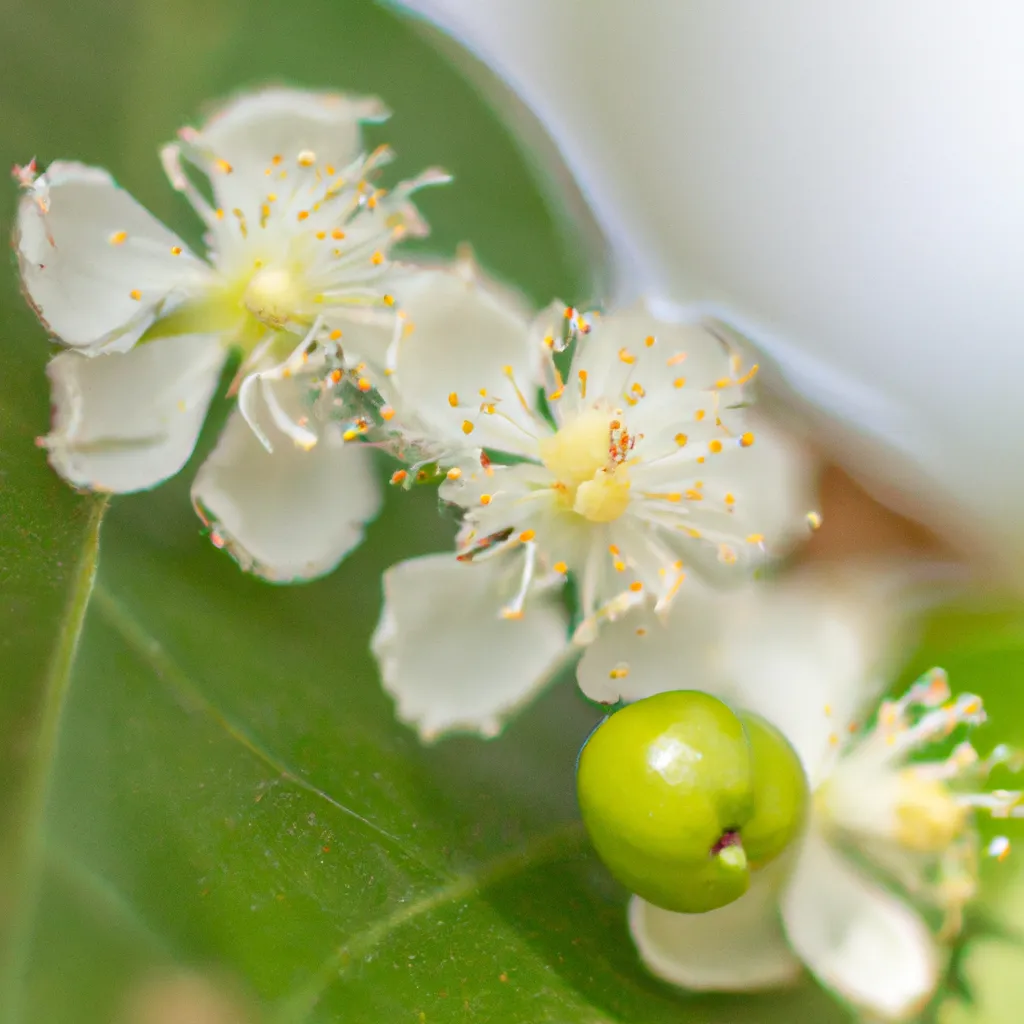 Imagens As particularidades da flor de pitanga