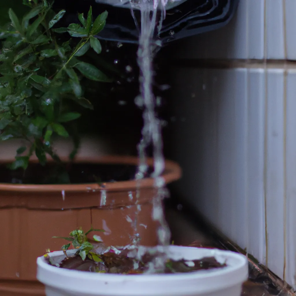 Imagens Como usar agua de chuva em seu jardim