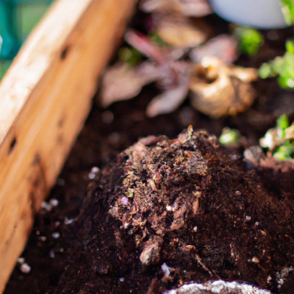 Imagens Como usar materiais simples para montar um canteiro de Compostagem