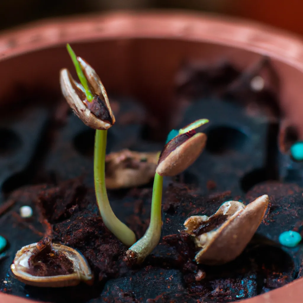 Imagens Crescendo Orquideas a partir de sementes