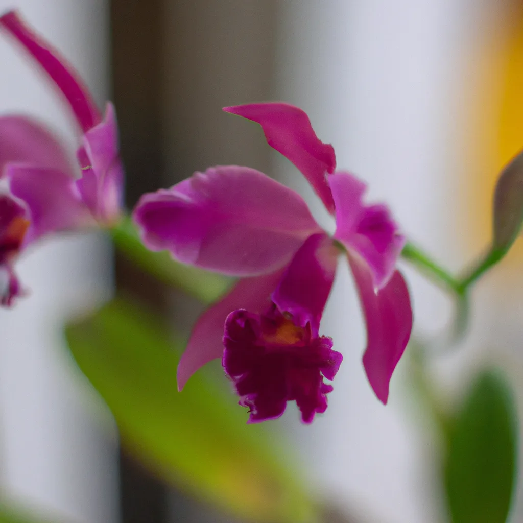 Imagens Crescendo orquideas resistentes a pragas