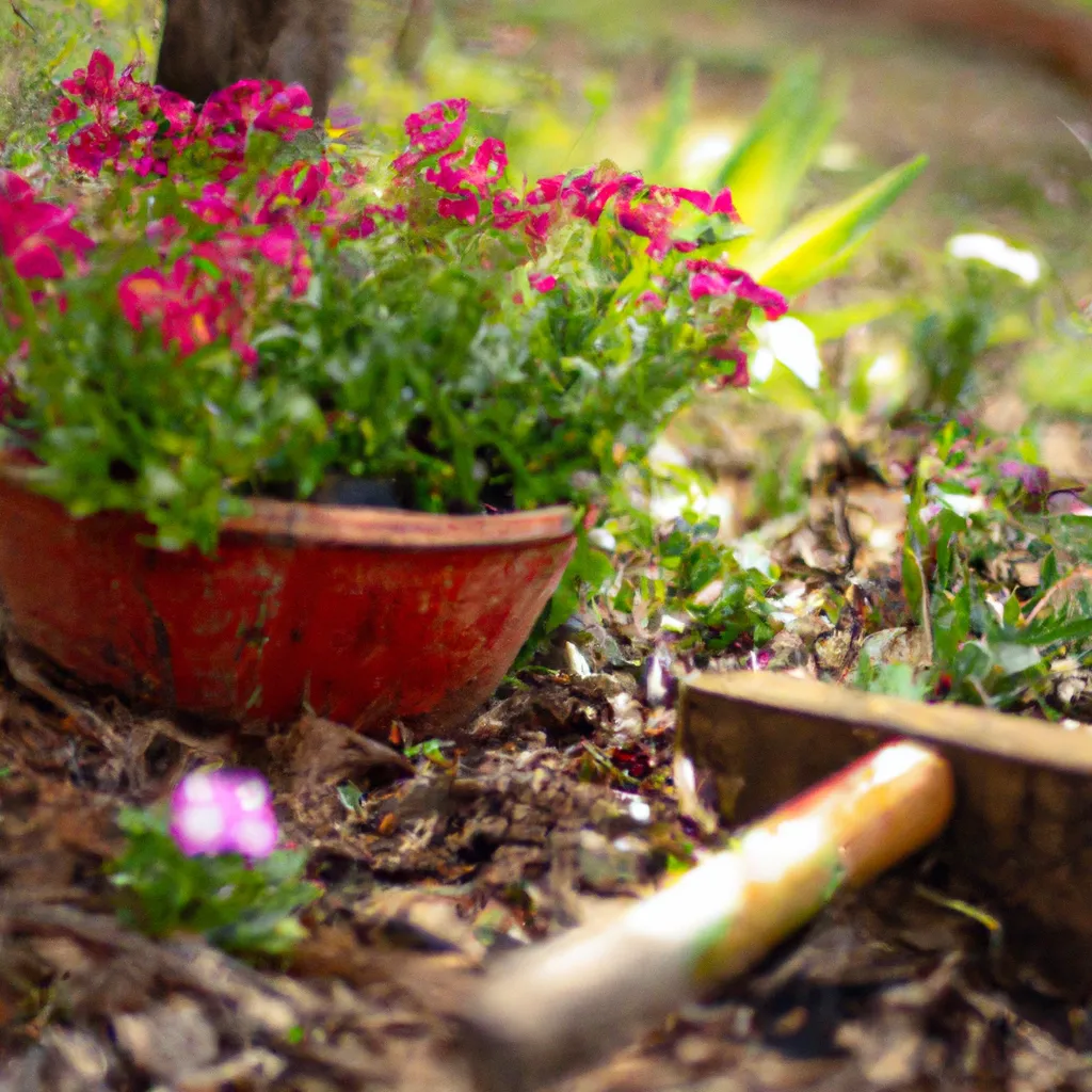 Imagens Criando um jardim de flores aromaticas
