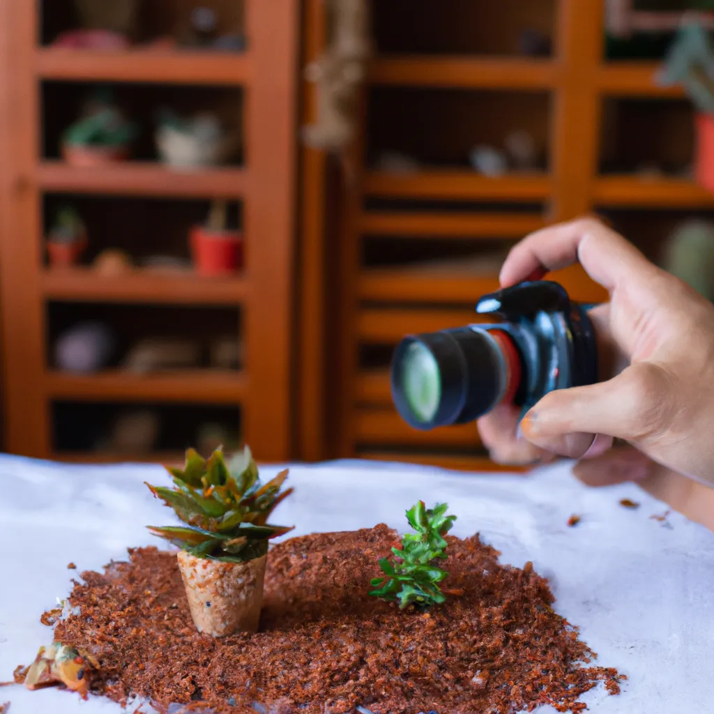 Imagens Cuidados basicos para a criacao de miniatura com suculentas