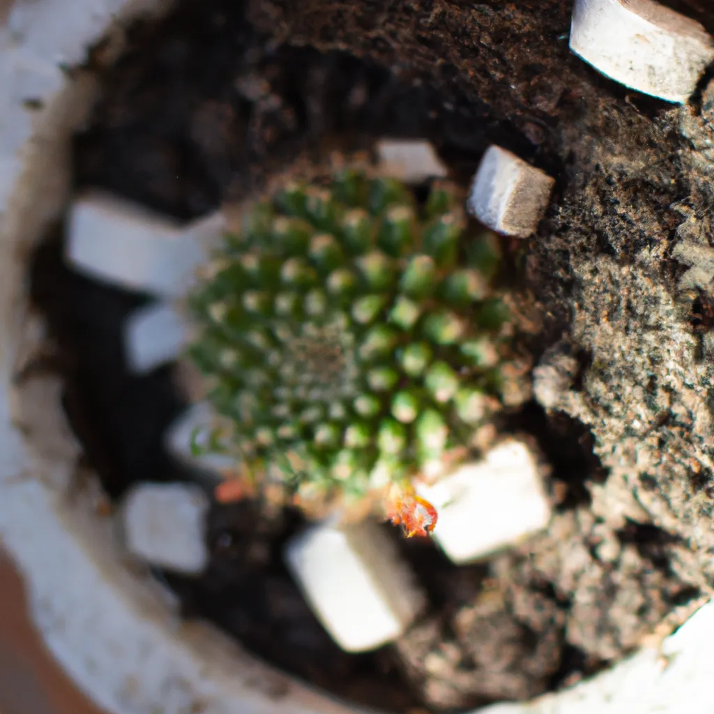 Imagens Cultivando cactos em espacos limitados