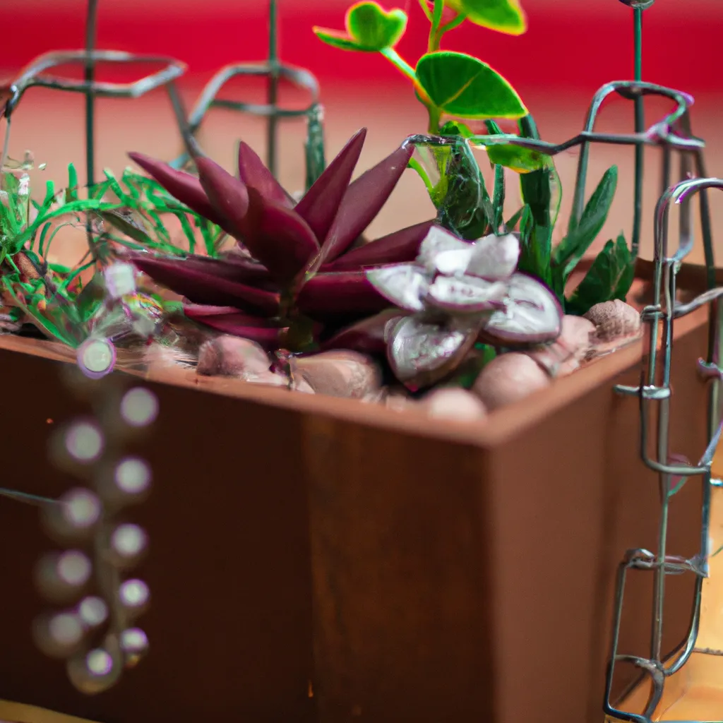 Imagens Ideias interessantes para o design do jardim de suculentas