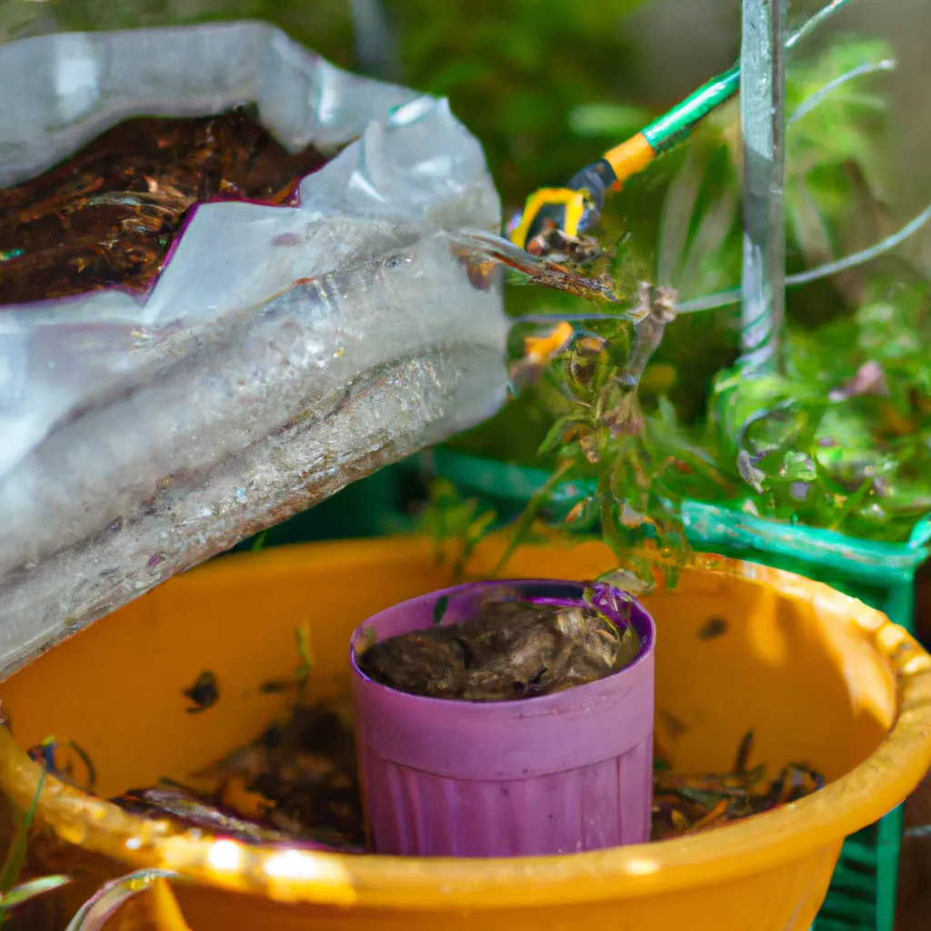 Imagens Os beneficios para o jardim e o jardineiro da compostagem