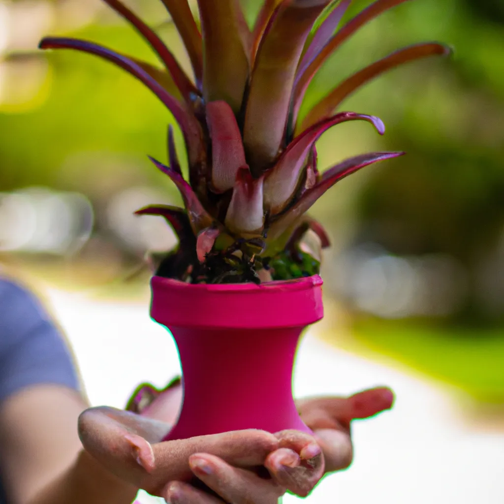 Imagens Plantando e cuidando de bromelias nas casas