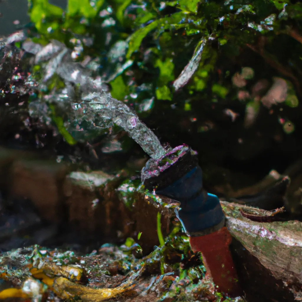 Imagens Reciclagem de agua na irrigacao do seu jardim.