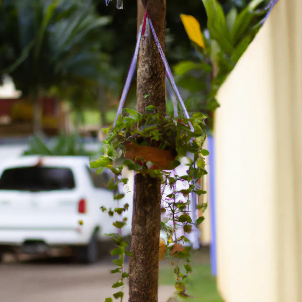 Imagens como usar trepadeiras em plantadores