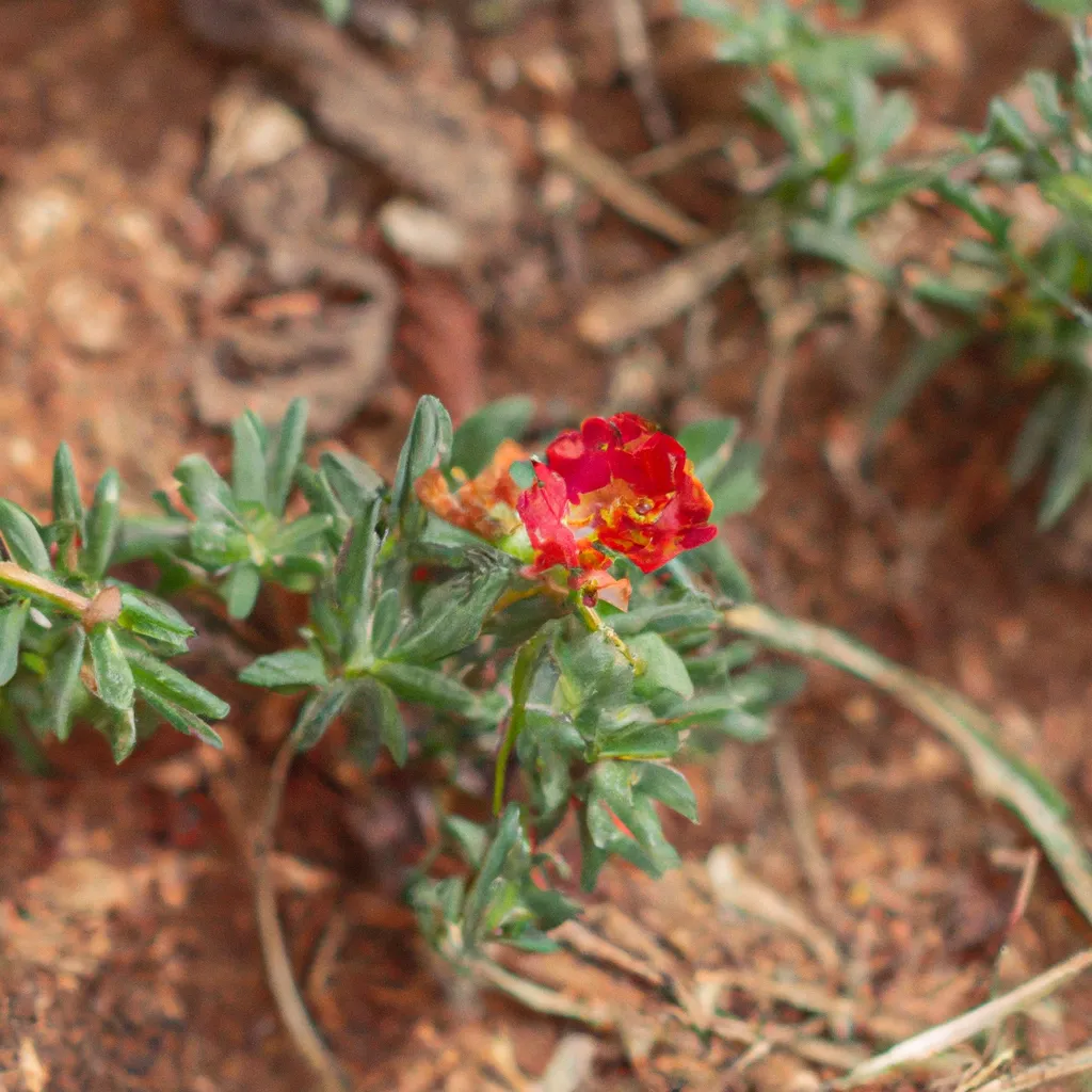 Imagens cultivo flores arido
