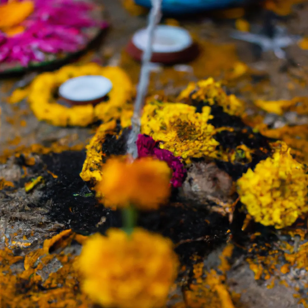 Imagens flores rituais xamanicos usos significados