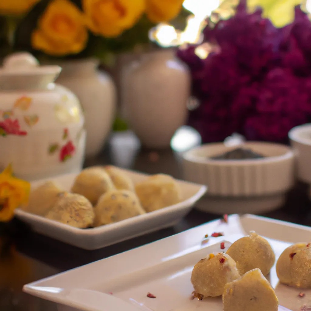 Imagens receitas doces salgadas flor cha