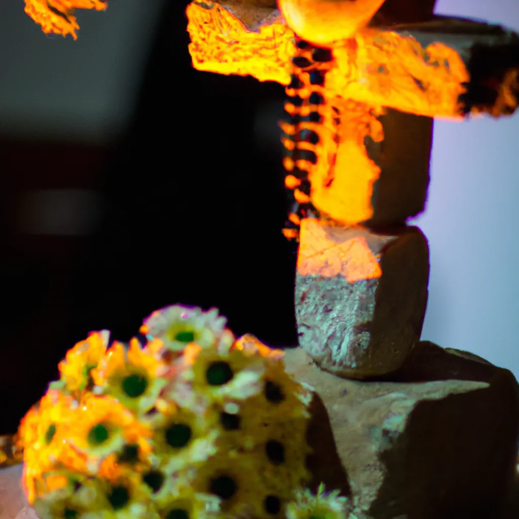 Imagens representacao flores tradicoes religiosas