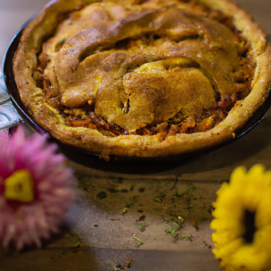 Imagens torta de maca calendula