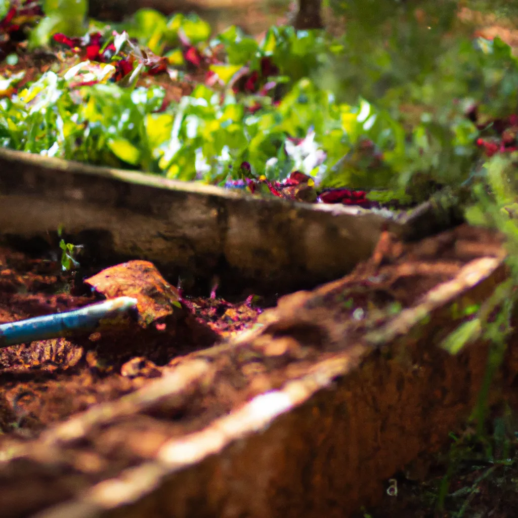 Passo Passo Compostando em canteiros de vegetais