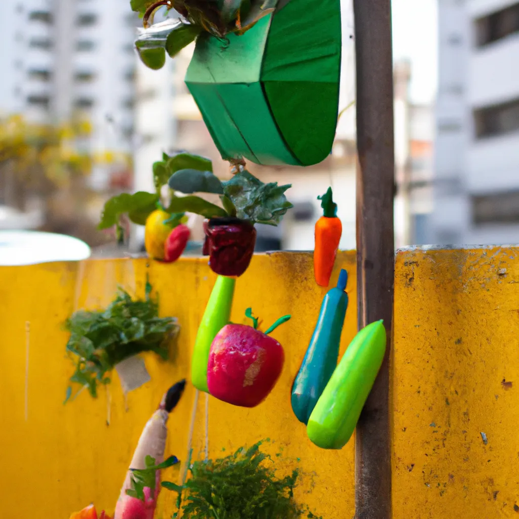 Passo Passo Criando um jardim vertical com frutas