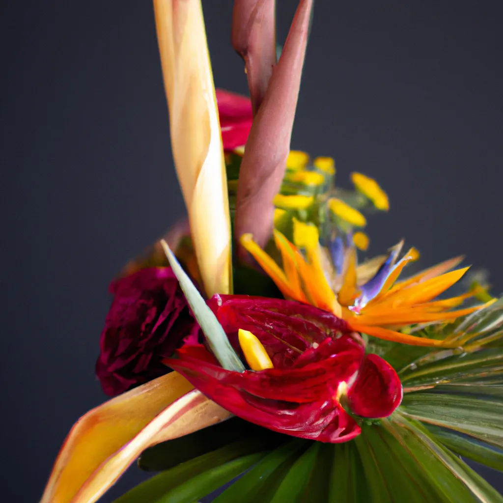 Passo Passo Usando Flores Exoticas para Criar Arranjos Florais Incriveis