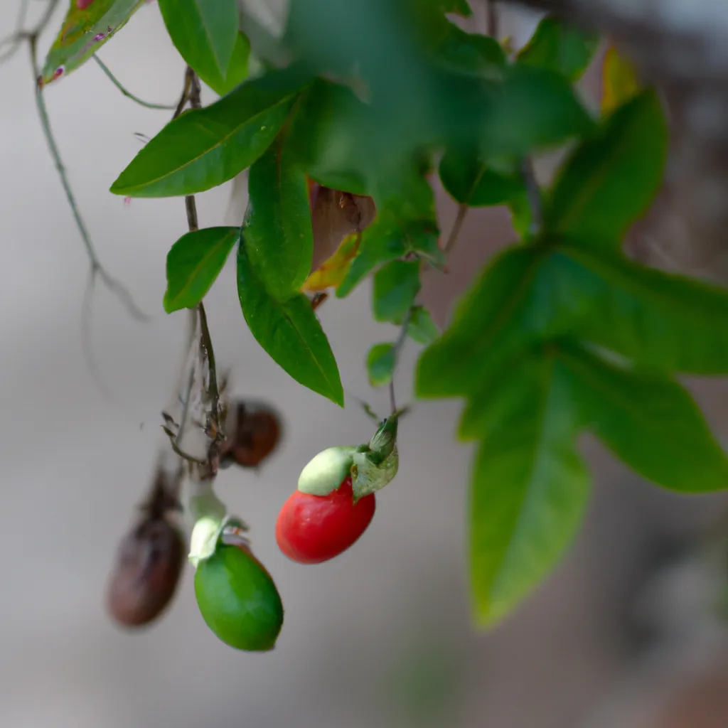 Passo Passo Usando as frutas produzidas pelas plantas trepadeiras em torno dos arbustos