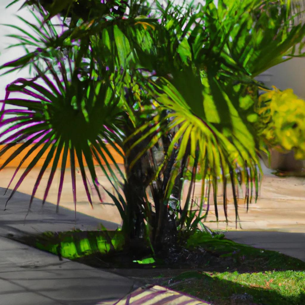 Tutorial Adicionando sombra a seu jardim com as palmeiras.