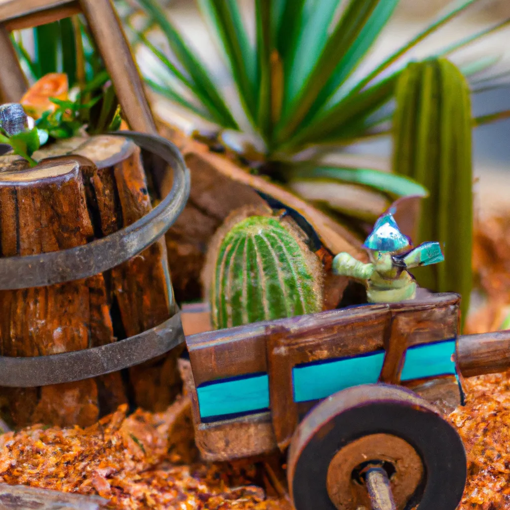 Tutorial Criando um jardim com tematica de cactus em seu quintal