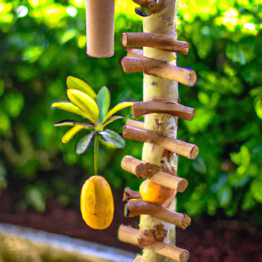 Tutorial Criando um jardim vertical com frutas