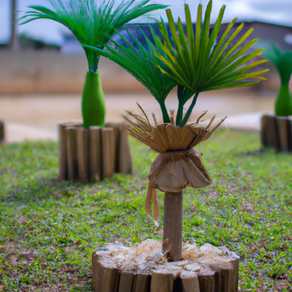Tutorial Crie designs unicos usando palmeiras na paisagem do seu jardim.