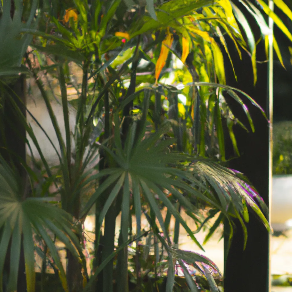 Tutorial Usando palmeiras para criar um clima tropical em seu jardim.