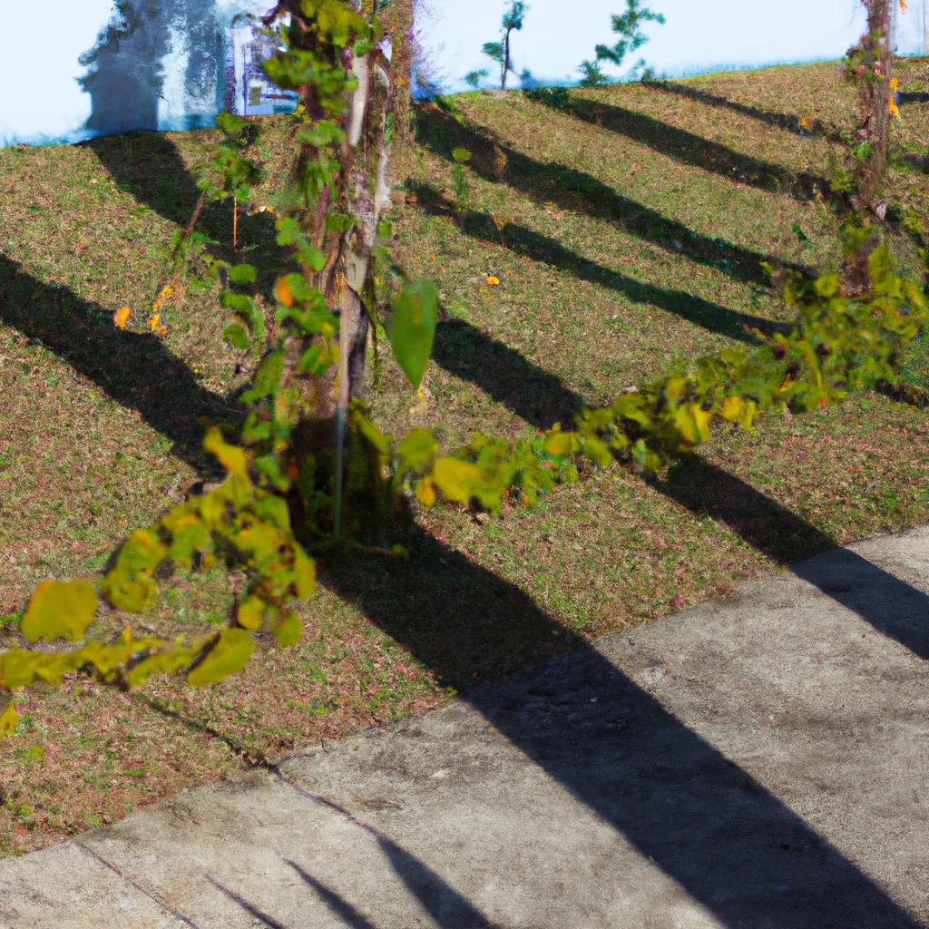 Tutorial Uso de plantas trepadeiras para criar sombra em torno dos arbustos