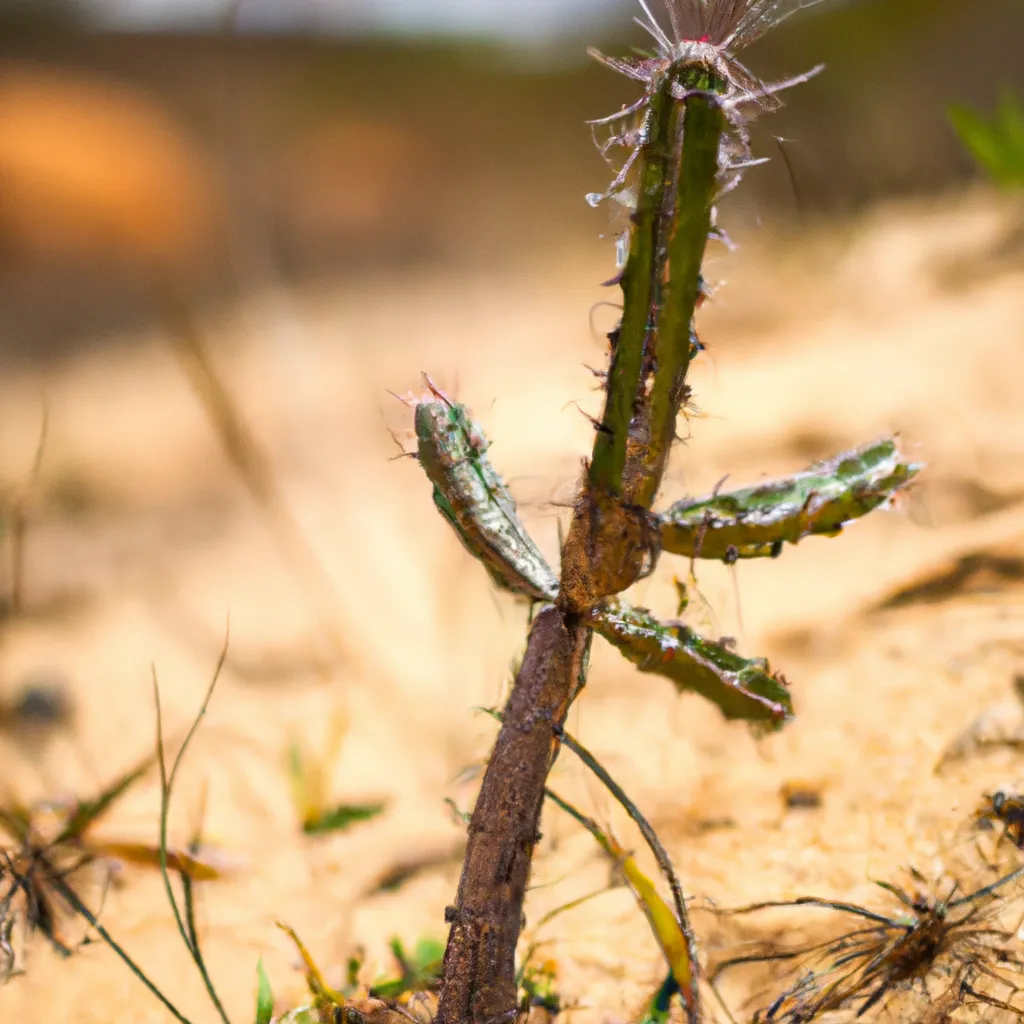 Dicas como plantas deserto adaptam arido