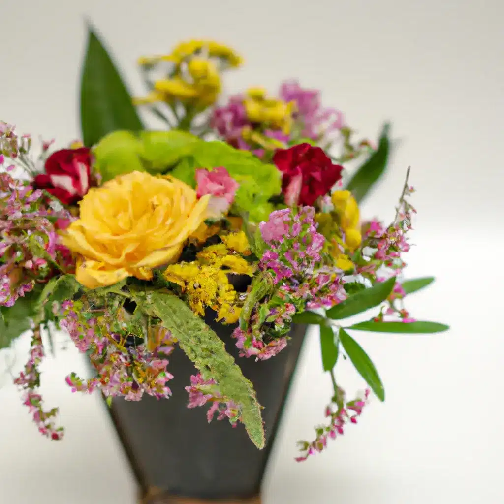Fotos criar arte flores arranjos
