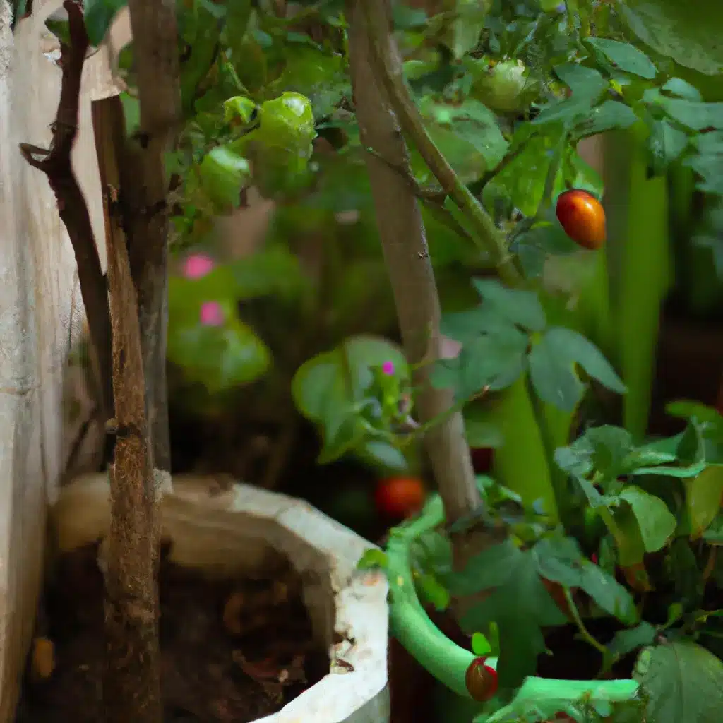 Fotos usando plantas permacultura urbanas
