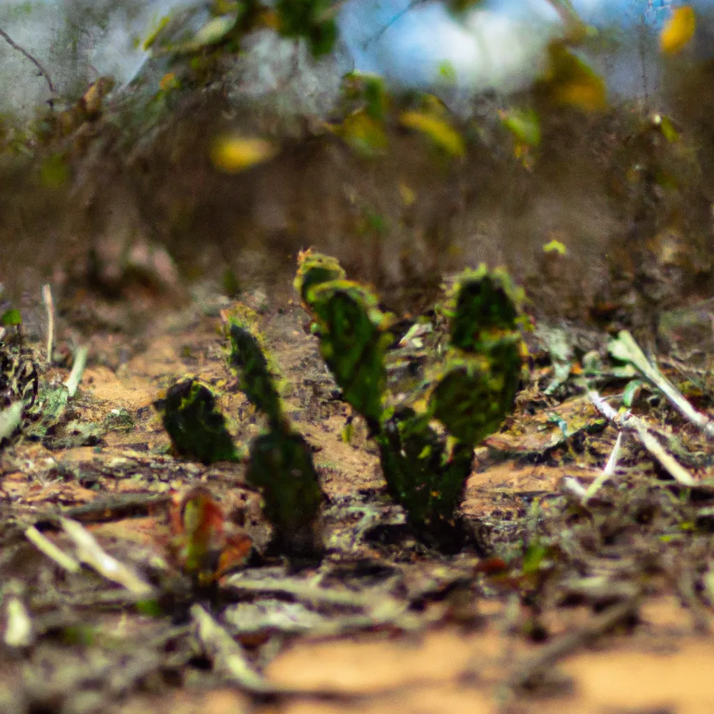 Ideias como plantas deserto adaptam arido