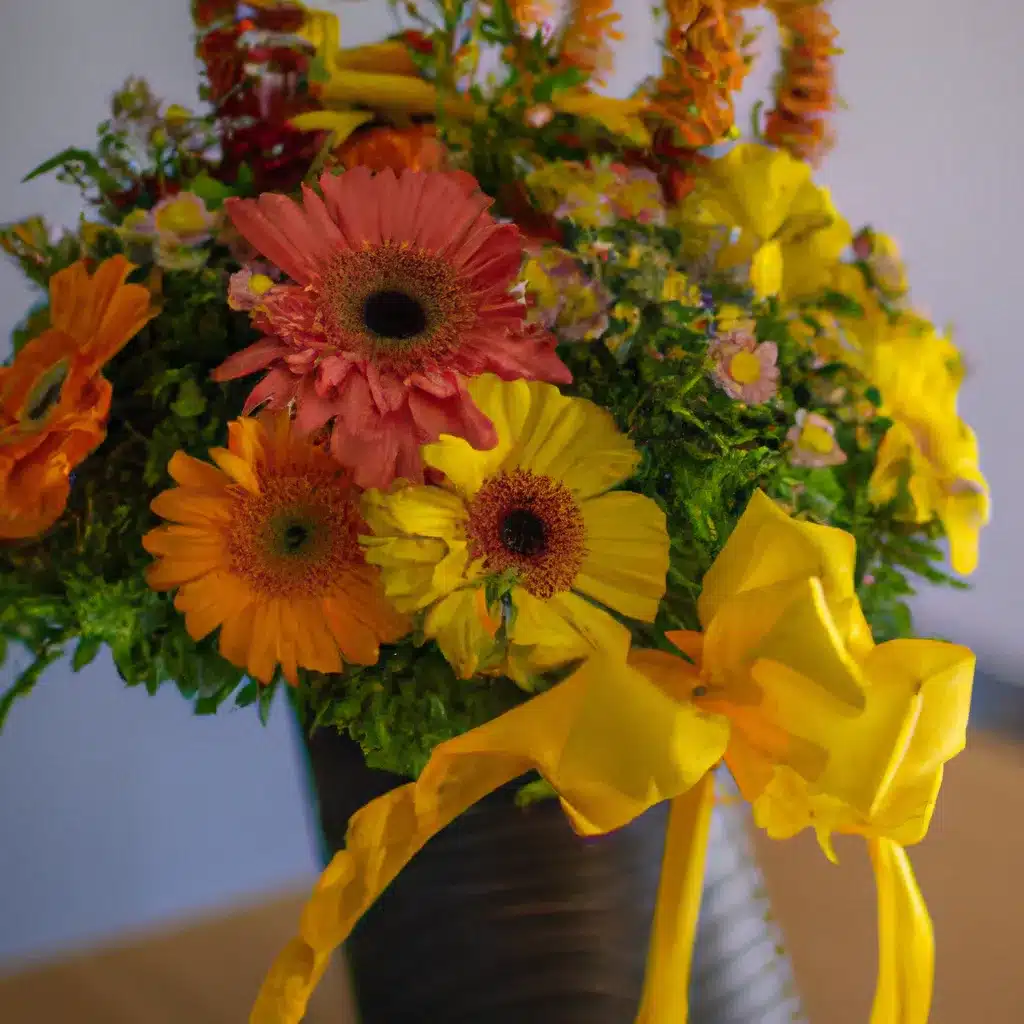 Ideias criando arras florais baratos presentes