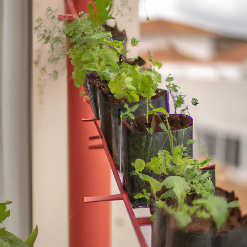 Imagens como fazer horta organica vertical
