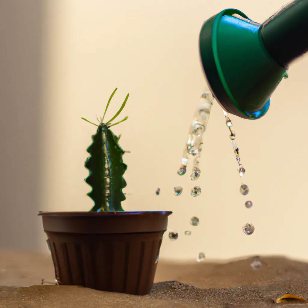 Imagens como irrigar plantas deserto casa
